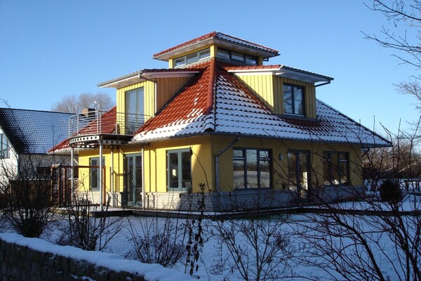 Ruim vakantiehuis voor 8 personen bij Kappeln met weids uitzicht - thumbnail 2