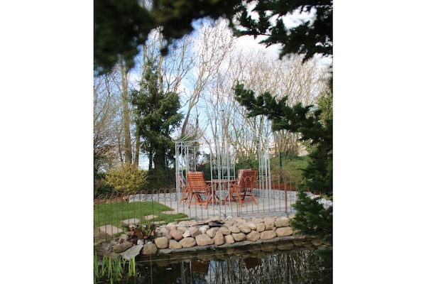 Stijlvol vakantiehuis met grote tuin in Gelting, 400m van centrum - thumbnail 6