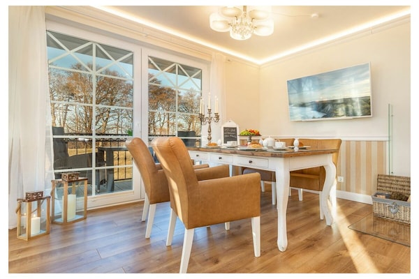 Luxe appartement in Zingst met sauna, open haard en op loopafstand van het strand - thumbnail 5