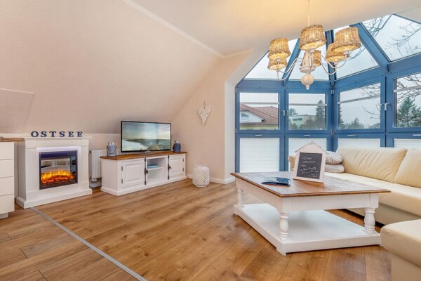 Appartement Seebrise in Zingst: sauna, centraal & vlakbij strand - thumbnail 2
