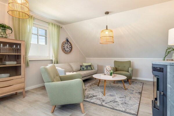 Licht appartement op de bovenverdieping met ruim dakterras in Zingst - thumbnail 3