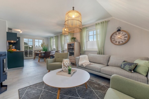 Licht appartement op de bovenverdieping met ruim dakterras in Zingst - thumbnail 4
