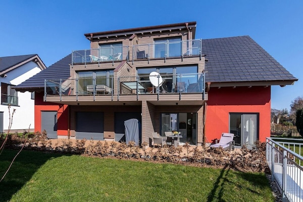 Licht appartement op loopafstand van het strand in Zingst - thumbnail 1