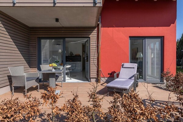 Licht appartement op loopafstand van het strand in Zingst - thumbnail 2