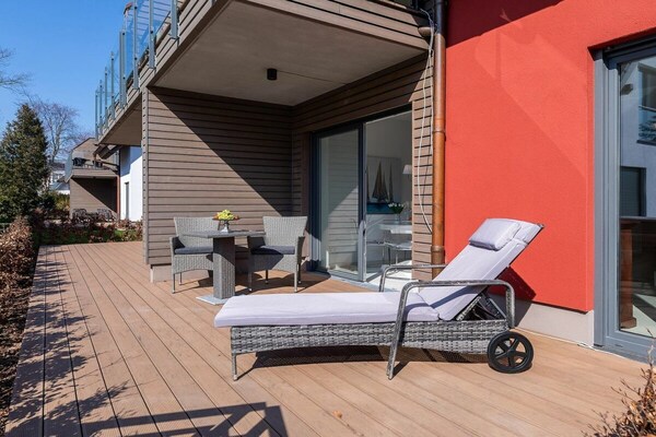 Licht appartement op loopafstand van het strand in Zingst - thumbnail 4