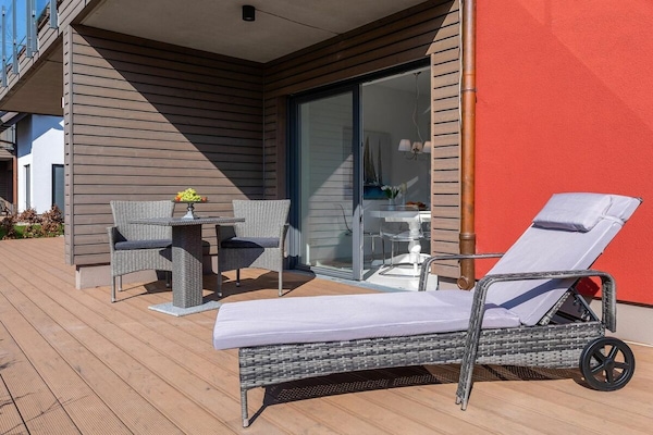 Licht appartement op loopafstand van het strand in Zingst - thumbnail 5