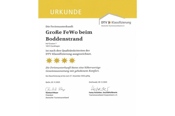 Ruim 4-sterren maisonnette met waterzicht bij Tremter Bodden - thumbnail 2