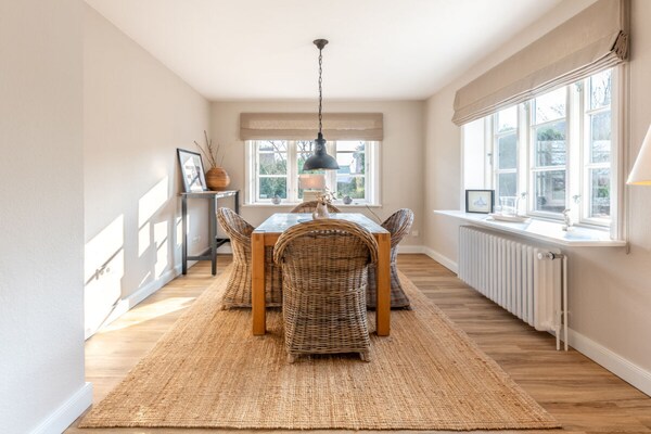 Knus appartement met tuin en houtkachel, 1600m van het strand in Wrixum - thumbnail 3