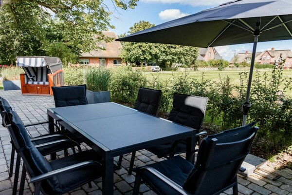 Caras Hus in Midlum: 180m² luxe met privésauna aan de Noordzeekust - thumbnail 4