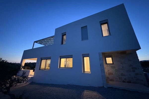 Panoramisch appartement met zee- en bergzicht in Kamilari, Kreta - thumbnail 2