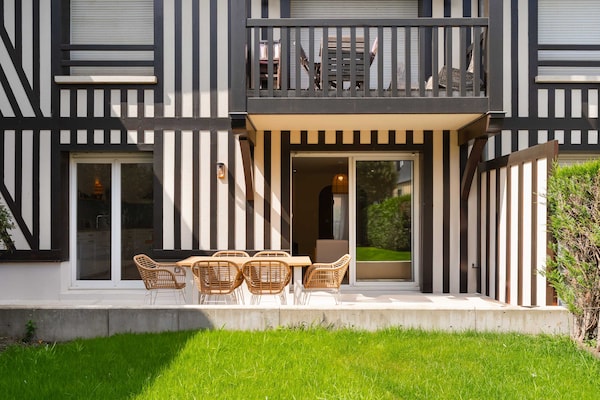 Ruim appartement met tuin in het hart van Deauville - thumbnail 5