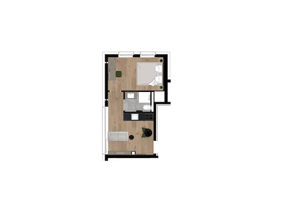 3-persoons appartement in Kirchberg in Tirol nabij de piste · 3 pers. - thumbnail 5