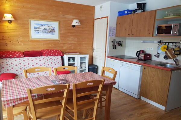 Appartement op 50m van de piste met balkon in Chamrousse - thumbnail 2