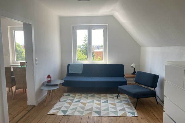 Knus appartement voor 2 bij de Müritz – bewust zonder tv, mét bad - thumbnail 4
