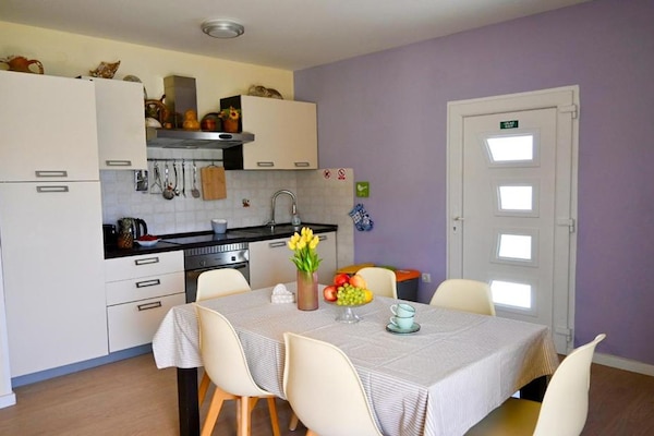 Ruim appartement in Vinisce direct aan het strand - thumbnail 4