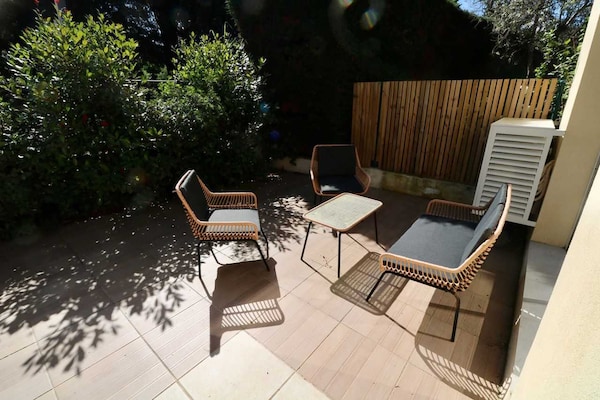 Licht appartement voor 4 in Gassin met zwembad, dichtbij Saint-Tropez - thumbnail 3