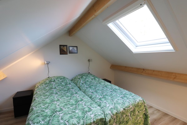 Modern chalet op Landgoed Eysinga tussen de Friese meren, 6 pers. - thumbnail 5
