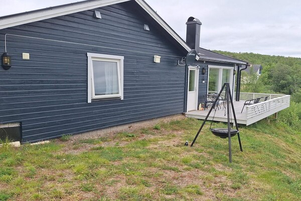 Modern vakantiehuis met sauna en panoramisch uitzicht op de Tana-rivier - thumbnail 5