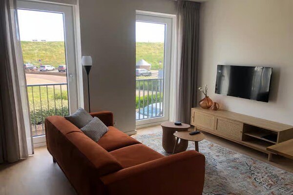 Luxe loft-appartement met privésauna op 150m van het strand in Zoutelande - thumbnail 2