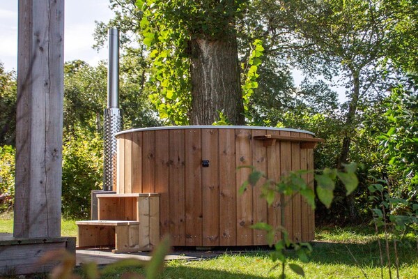 Sfeervolle Tiny Cabin met hottub aan de voet van de Holterberg in Rijssen - thumbnail 6