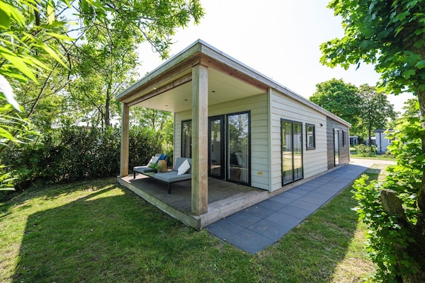 Luxe Wellnesslodge aan de Regge in Zuna voor 2 personen - thumbnail 1