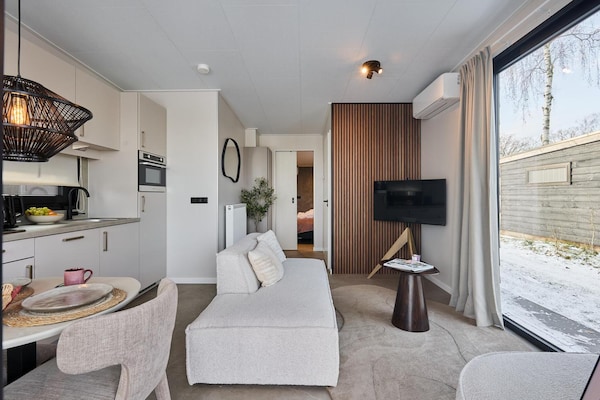 Luxe Wellnesslodge aan de Regge in Zuna voor 2 personen - thumbnail 2