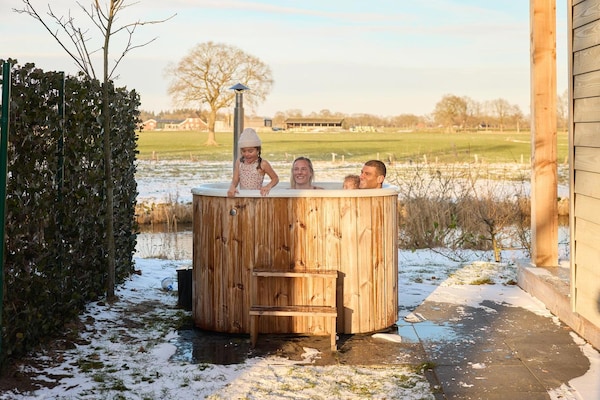 Luxe Wellnesslodge aan de Regge in Zuna voor 2 personen - thumbnail 6
