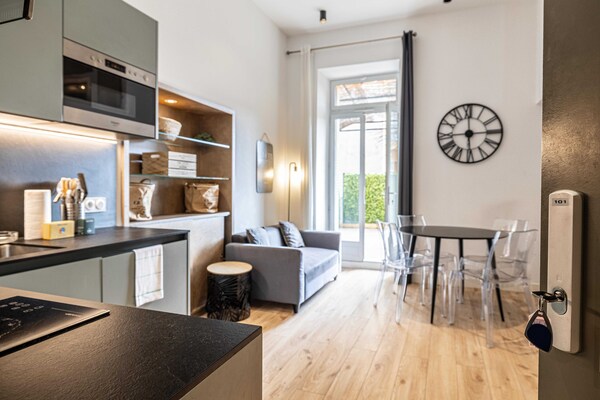 Licht appartement in het hart van Nice, vlakbij Place Garibaldi - thumbnail 5