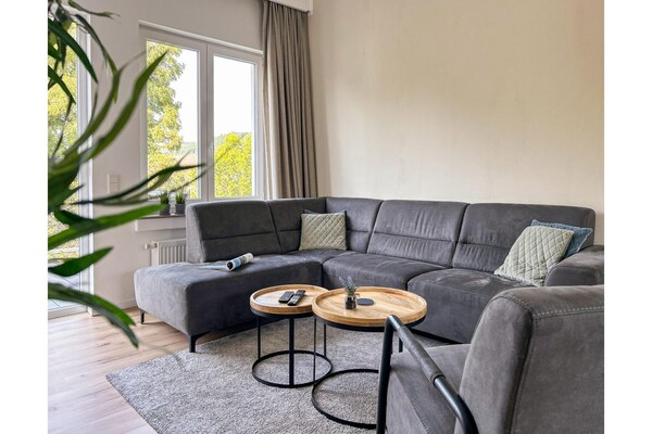 Modern appartement in Züschen met panoramisch uitzicht, 5 km van Winterberg - thumbnail 3