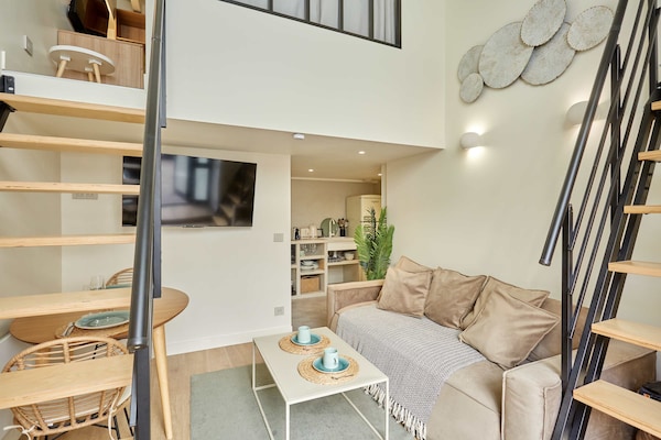 Elegante duplex met airco tussen Bastille en Le Marais in Parijs - thumbnail 2