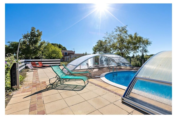 Ecologisch vakantiehuis voor 11 personen met verwarmd zwembad in Aspiran - thumbnail 2