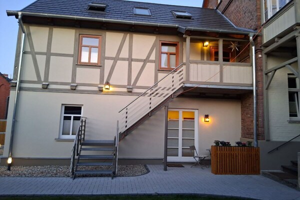 Vakantieappartement Ida in Gernrode: 90m², centraal, uitzicht op kapittelkerk - thumbnail 6