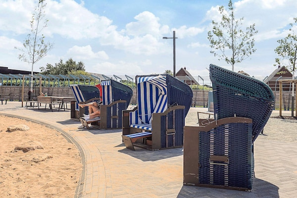 Aan het strand: Scandinavisch vakantiehuis in Friedrichkoog - thumbnail 6