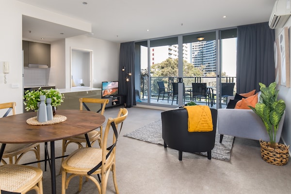 Modern appartement in Canberra met zwembad en parkeergelegenheid - thumbnail 3