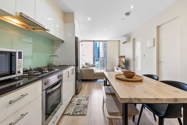 Modern appartement in hartje Melbourne voor 4 personen - thumbnail 1
