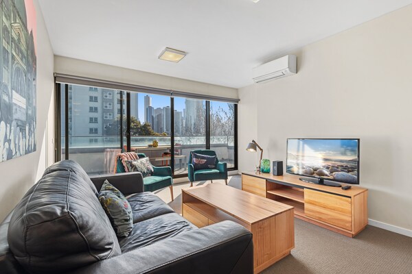 Modern appartement in South Melbourne met beveiligde parkeerplaats - thumbnail 1