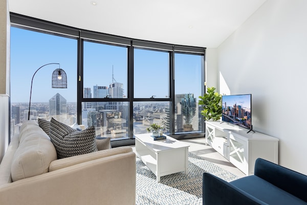 Modern appartement met panoramisch uitzicht in Brisbane City - thumbnail 6