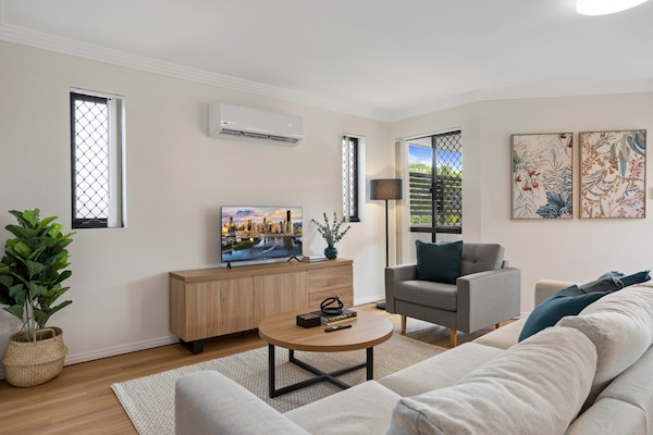 Modern appartement in East Brisbane nabij het Gabba-stadion - thumbnail 1