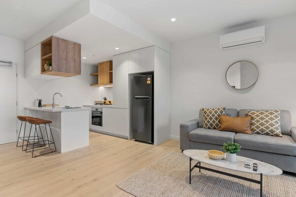 Modern resort-appartement met gym en study in hartje South Melbourne - thumbnail 3