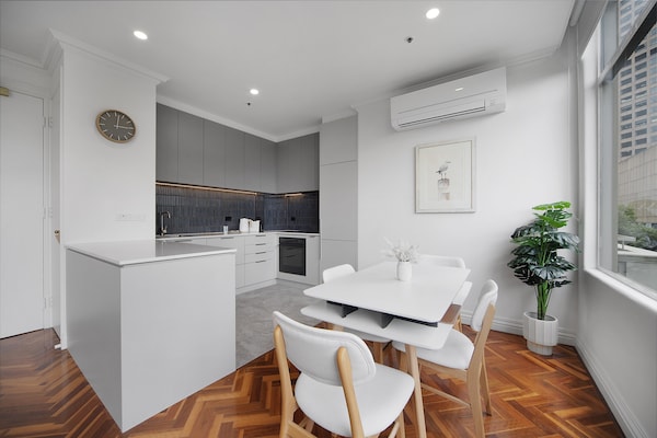 Chic appartement met 1 slaapkamer in het hart van Melbourne - thumbnail 6