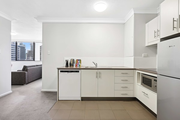 Chic appartement aan de Brisbane River met fenomenaal uitzicht - thumbnail 3