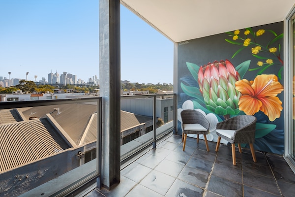 Modern appartement in Richmond met uitzicht op de skyline - thumbnail 5