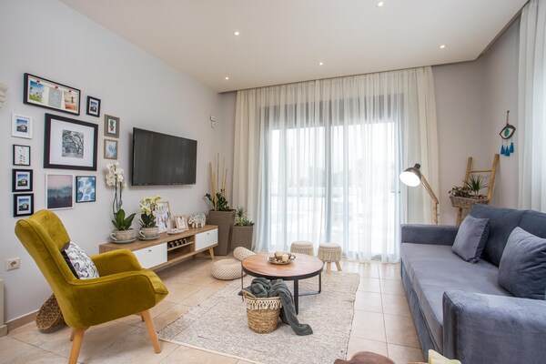 Vrijstaande villa met privézwembad in Kalithies, op 17 km van Faliraki - thumbnail 2