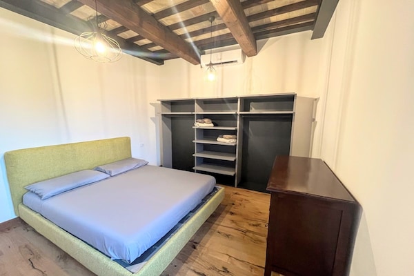 Authentiek appartement in middeleeuws Novilara met zwembad en strandservice - thumbnail 4