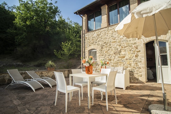 Ruim appartement Fuoco in Assisi met panoramisch terras - thumbnail 5