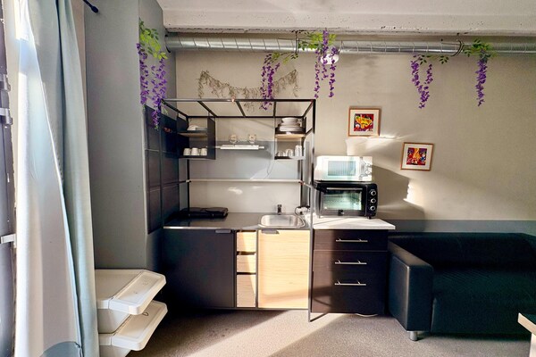 Arends Nest in Heers: knusse studio met uitzicht op alpacaweide - thumbnail 3