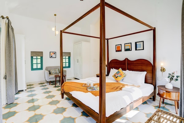Havana Villa: 3-slaapkamer vakantiehuis met privézwembad in Siolim, Goa - thumbnail 3