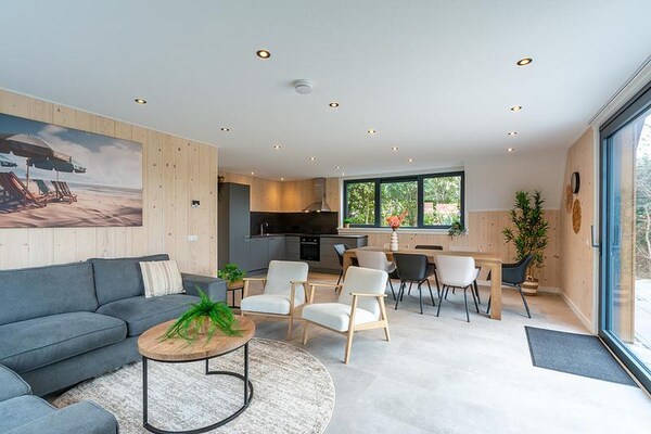 Moderne strandvilla Sandepark 113 voor 8 personen, 600m van zee in Groote Keeten - thumbnail 6