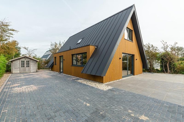 Moderne strandvilla Sandepark 113 voor 8 personen, 600m van zee in Groote Keeten - thumbnail 1