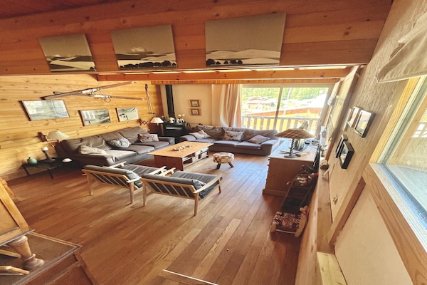 8-persoons appartement aan de piste in het centrum van Allos - thumbnail 1